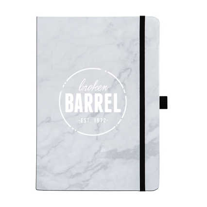 Add Your Logo:  Marvelous Marble Journal